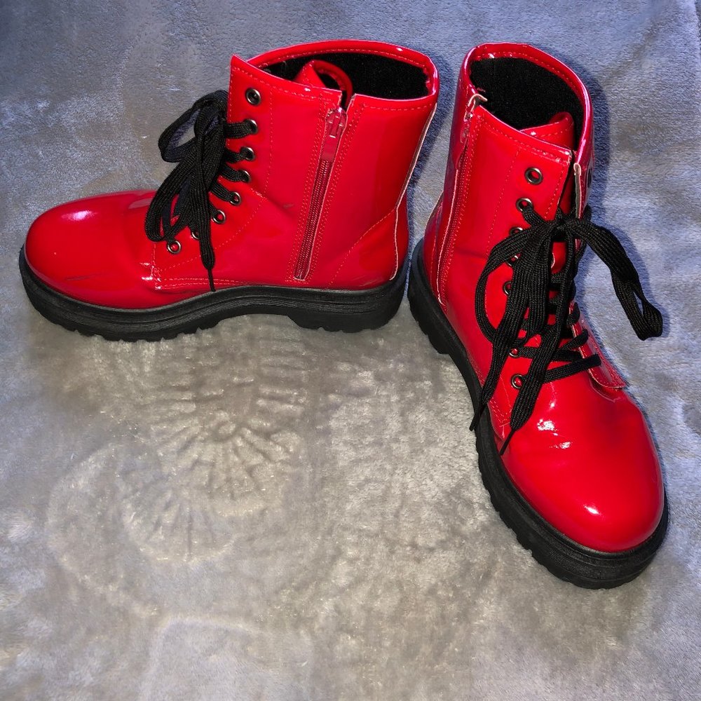EGO red boots